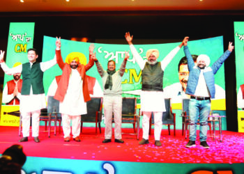 Kejriwal announces Bhagwant Mann as AAP’s CM face for Punjab assembly polls