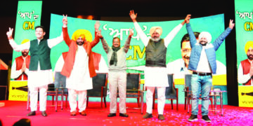 Kejriwal announces Bhagwant Mann as AAP’s CM face for Punjab assembly polls