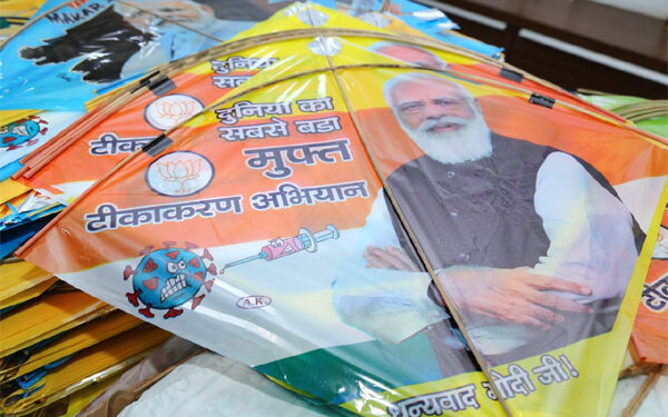 BJP’s ‘poll’vault: 25 lakh ‘Modi’fied kites set to kickstart sky war in Gujarat on Makar Sankranti