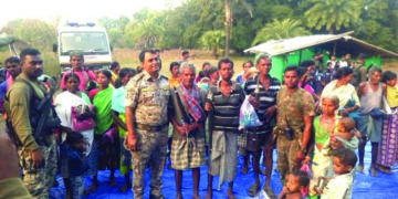 44 Naxals surrendered before police, pampered with feast in Chhattisgarh’s Sukma