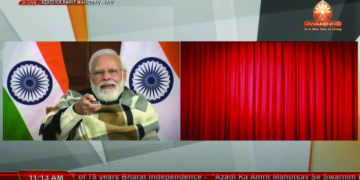 PM Modi inaugurates launch of ‘Azadi Ke Amrit Mahotsav se Swarnim Bharat Ki Ore’ programme