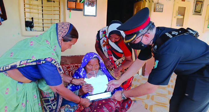 Shaheedon Ko Shath Shath Naman: Felicitating The Kin of Martyrs by NCC Officers