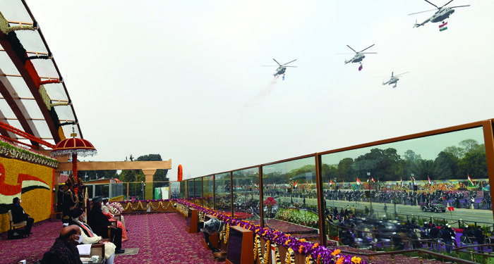 73rd Republic Day; President Ram Nath Kovind unfurls tricolor at Rajpath