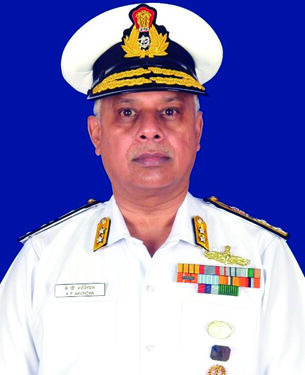 Rear Admiral K P Arvindan takes charge as Admiral Superintendent of Mumbai’s naval dockyard