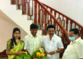 Tamil Nadu CM Stalin greets ‘8 Thottakkal’ Hero Vetri on his wedding