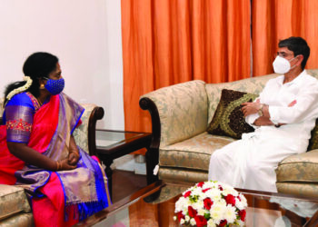 Pondy Lt Guv Tamilisai Soundararajan meets TN Governor in Chennai