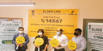 In Gujarat, senior citizens can dial toll-free number 14567 for any help