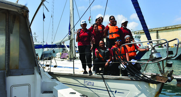 All-woman sailing expedition team of Indian Army completes maiden journey