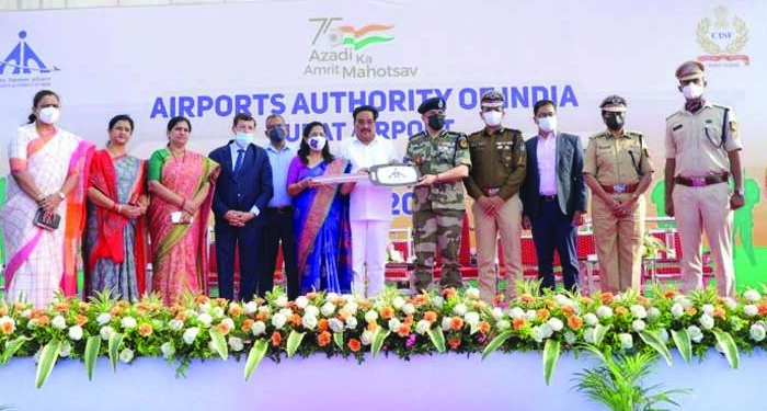Surat airport gets CISF security cover, 7th in Gujarat