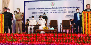 Justice Bhandari takes oath as Chief Justice of Madras HC