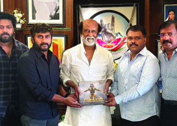Superstar Rajinikanth unveils cover of new-age graphic novel ‘Atharva: The Origin’, featuring MS Dhoni
