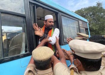 Kovai police briefly detains BJP leader Vellore Ibrahim