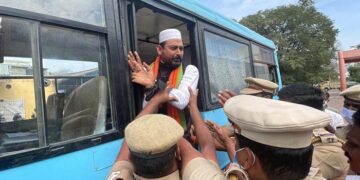 Kovai police briefly detains BJP leader Vellore Ibrahim