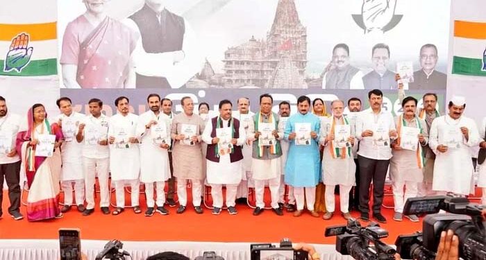 Dwarka Declaration: Aiming to win 125 seats, Gujarat Cong promises electricity concessions, 10L jobs, gas cylinder at Rs 500