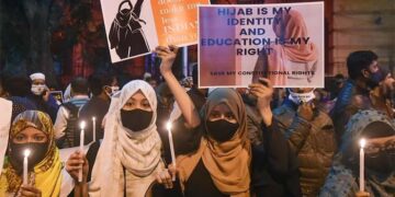 Gujarat police detain AIMIM workers to thwart pro-hijab rally, protests in Ahmedabad & Surat