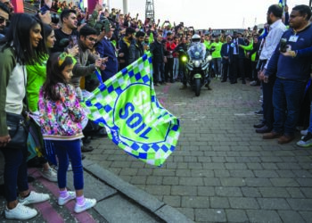 Sadhguru begins 100-Day motorcycle journey from London-India to Save Soil