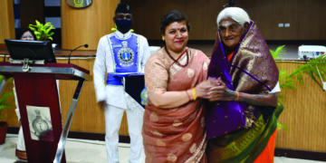 International Women’s Day: Kovai Air Force Wives Welfare Assn fetes Padma Shri Pappammal