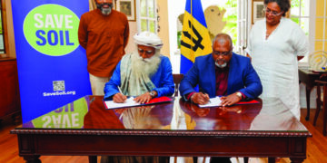 Save Soil Movement: 6 Caribbean nations ink MoU with Sadhguru’s Conscious Planet