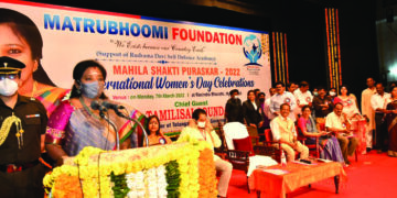 Telangana Guv fetes women achievers, asks women to celebrate life on International Women’s Day
