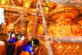 Yadadri temple is amazing: Telangana Governor Tamilisai