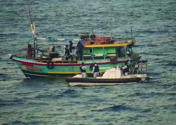 ICG apprehends Sri Lankan fishing boat, 5 crew in anti-poaching operation in GoM
