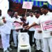 ‘High spirit’ protest: TDP legislators wash Andhra Pradesh CM’s portrait with liquor