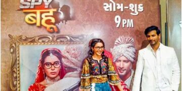  Romantic thriller ‘Spy Bahu’ lead actors Sana Sayyad, Sehban Azim cast their spell on Amdavadis