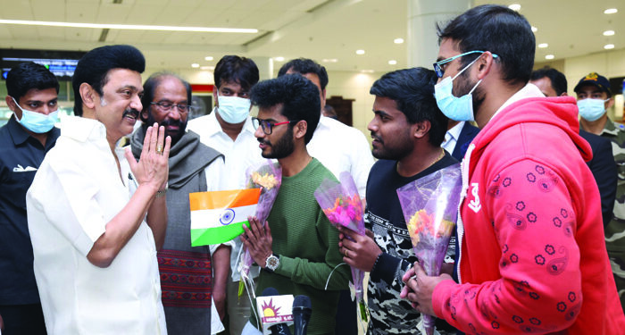 Russia-Ukrain war: CM Stalin welcomes TN students home, evacuation completed says MP
