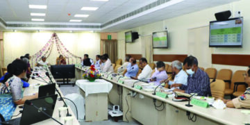 MoS of Railways holds high level review meeting with SR officials in Chennai