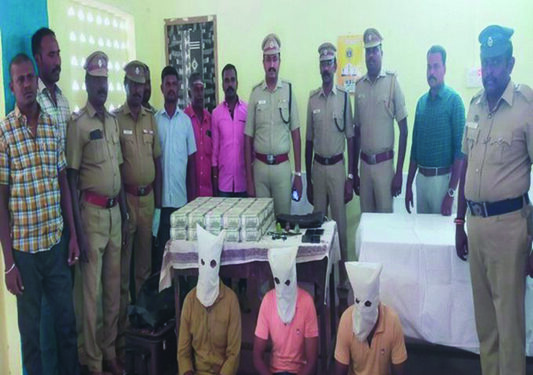 3 held, including driver and staff, for robbing Madurai jeweller of Rs 2.5 crore
