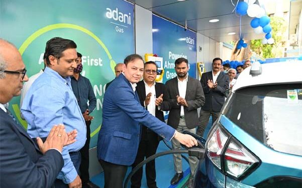 ATGL forays into electric mobility infrastructure sector, launches first EV Charging Station in Ahmedabad