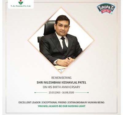 NK Proteins, Karma Foundation institute scholarship for girls in memory of Shri Nileshbhai Patel