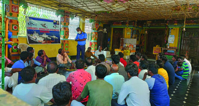 ICG (East) conducts 200 community interaction programmes for fishermen