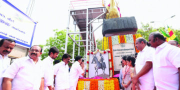 TN CM Stalin, opposition leaders pay tribute to freedom fighter Dheeran Chinnamalai