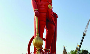Hanuman Jayanti: PM unveils 108-ft statue of Hanuman ji in Morbi, greets people