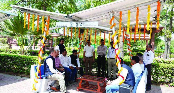 India’s first portable solar rooftop system unveiled at Swaminarayan Akshardham in Gandhinagar