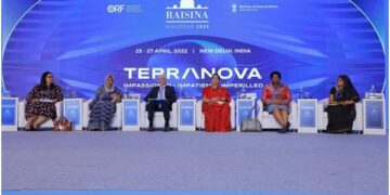 Book celebrating role of grassroots woman leaders during pandemic launched at Raisina Dialogue 2022