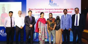 Apollo Hospitals removes huge rare recurrent chest wall tumour from Bangladeshi patient