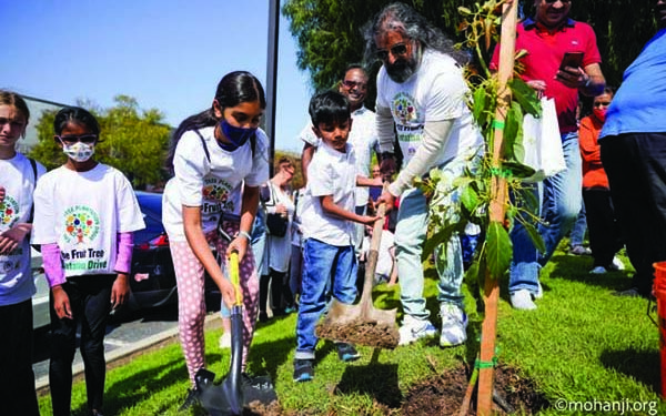 San Francisco Chapter of ICAI, ACT Foundation plant fruit trees to mark Earth Day