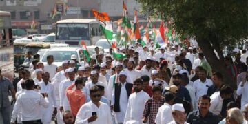 To highlight party’s role in country’s development, Cong begins ‘Azadi Gaurav’ padyatra from Sabarmati Ashram