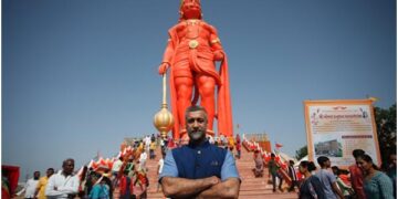 Spiritual tourism: PM Modi virtually inaugurates 108-ft Hanumanji idol in Morbi
