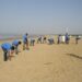 NCC Cadets of Gujarat clean Madhavpur Beach after conclusion of cultural fair under Puneet Sagar Abhiyan