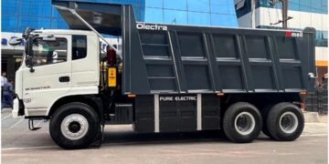 In a first, Olectra Greentech launches heavy-duty Electric truck trials in Hyderabad