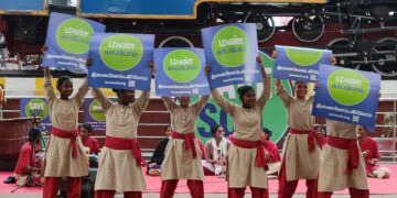Isha Samskriti students use dance forms to raise awareness on Save Soil Movement