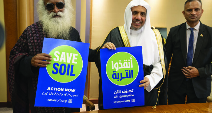 Muslim World League rallies behind Sadhguru’s Save Soil movement