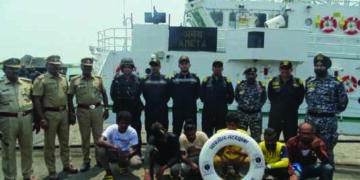 6 Sri Lankan fisher nabbed by Indian Coast Guard officials off Nagapattinam coast
