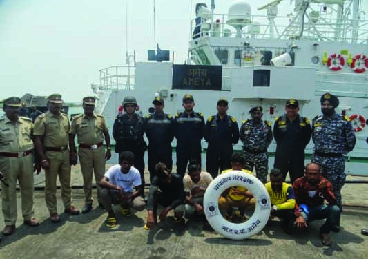 6 Sri Lankan fisher nabbed by Indian Coast Guard officials off Nagapattinam coast