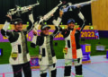ISSF World Cup: Elavenil, Ramita and Shreya win gold in women’s 10m air rifle team event