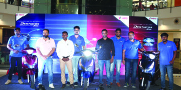 Hero MotoCorp’s Destini 125 XTEC hits Indian roads with a bang