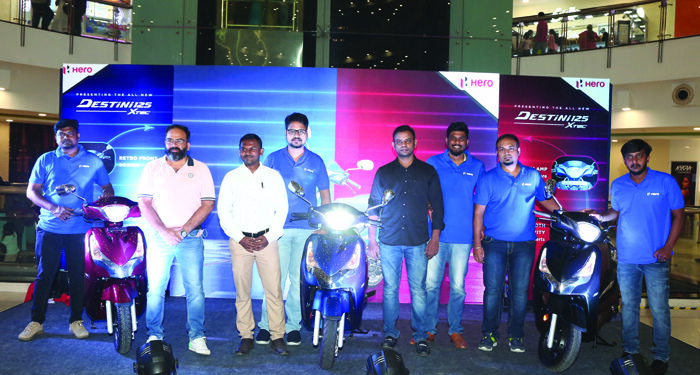 Hero MotoCorp’s Destini 125 XTEC hits Indian roads with a bang